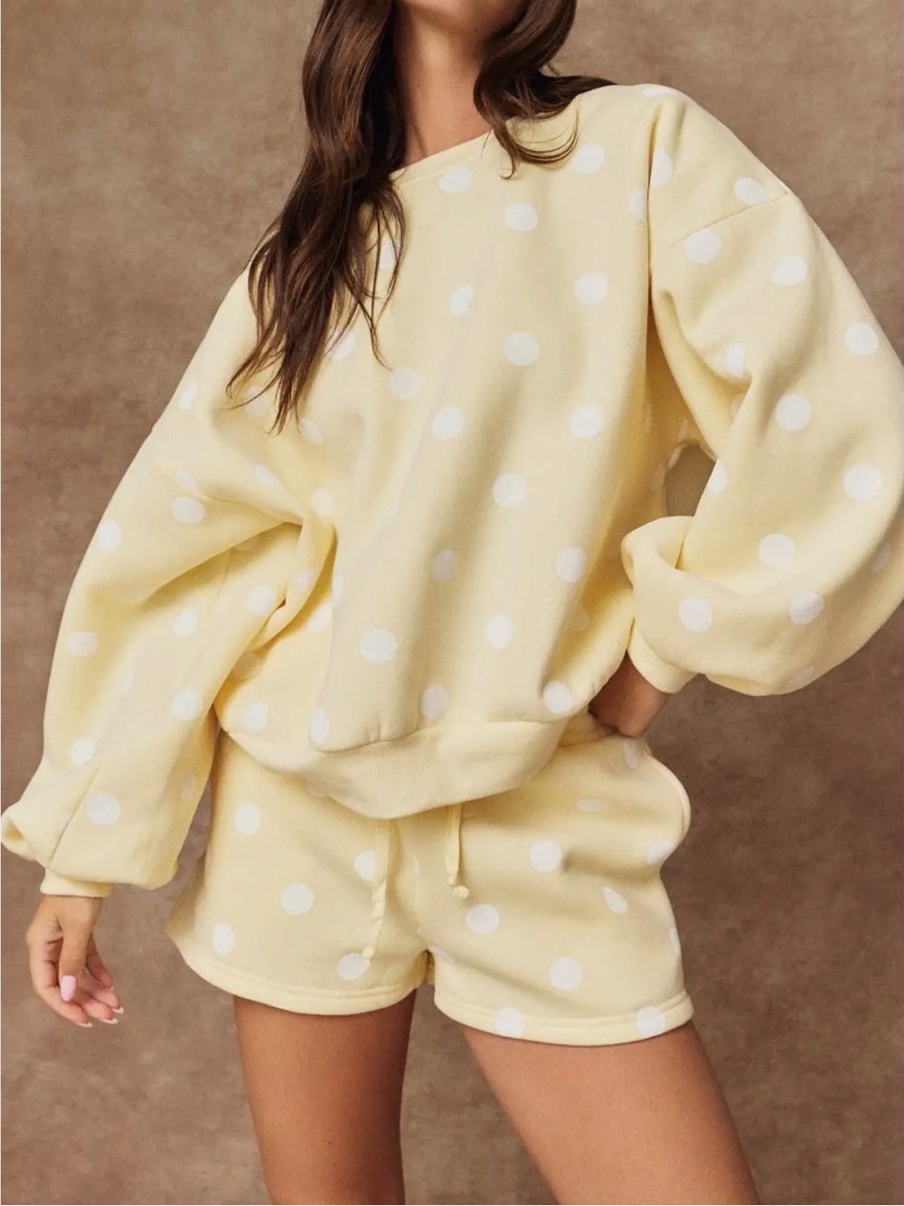 These three polka dot set
